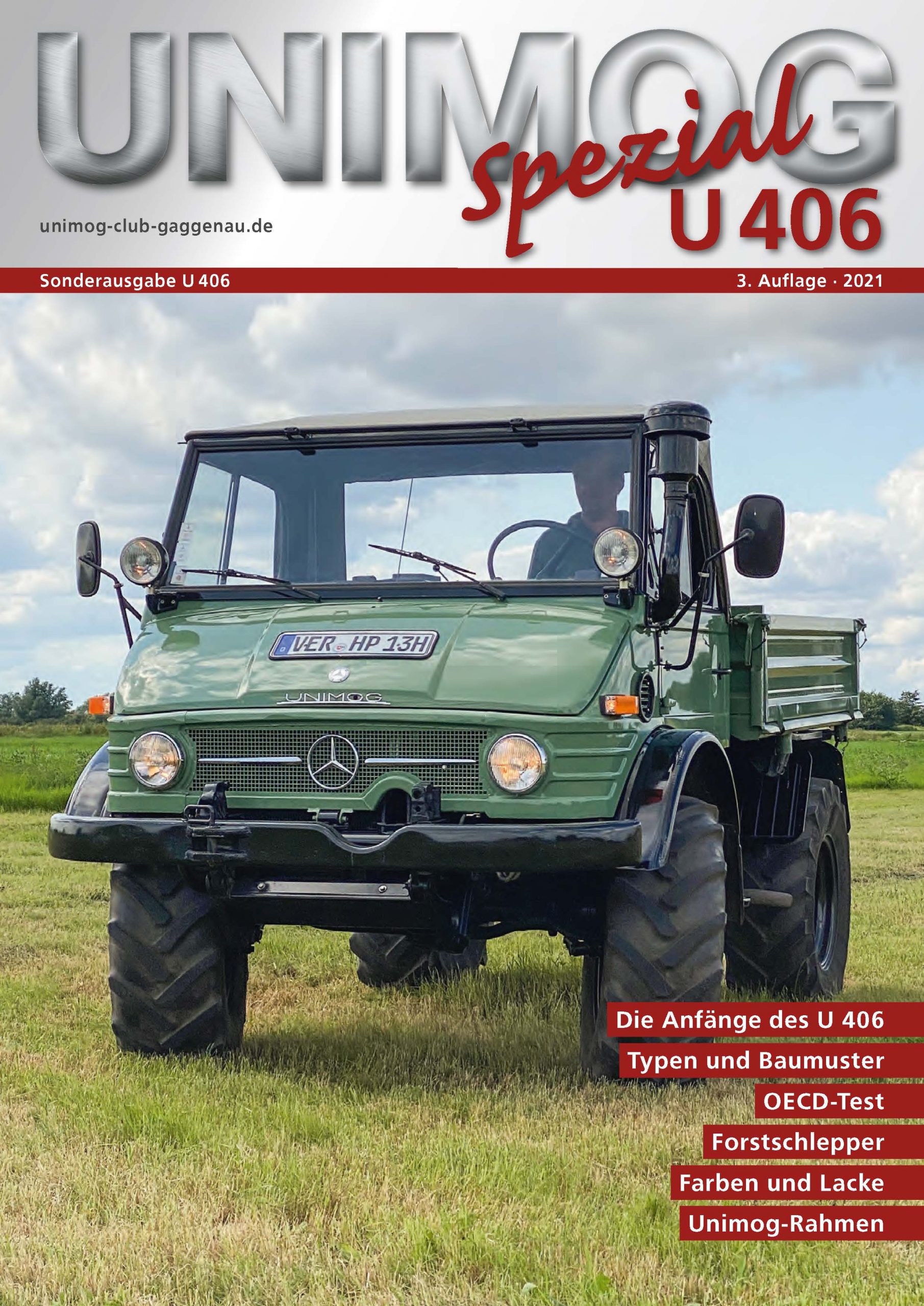 Unimog Spezial Sonderausgabe U 406, 3. Auflage