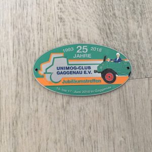 Plakette Jubiläumstreffen 2018