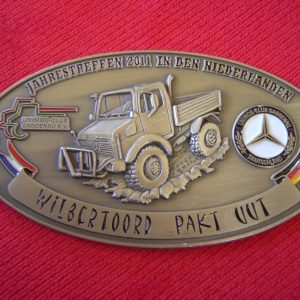 Plakette "Jahrestreffen Wilbertoord