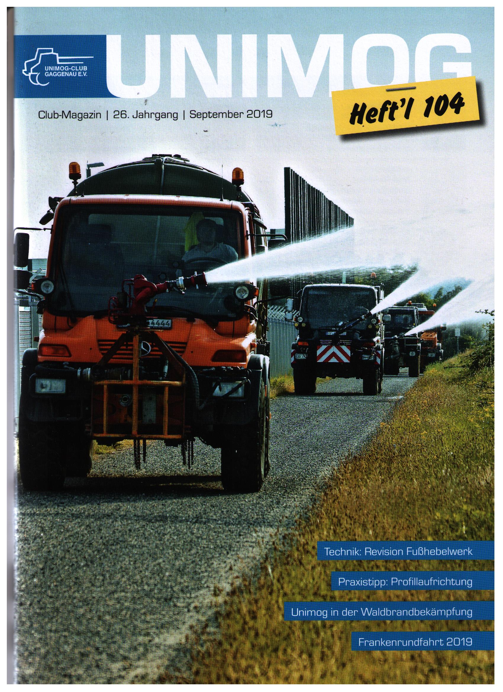 Unimog Heft´l Nr. 104