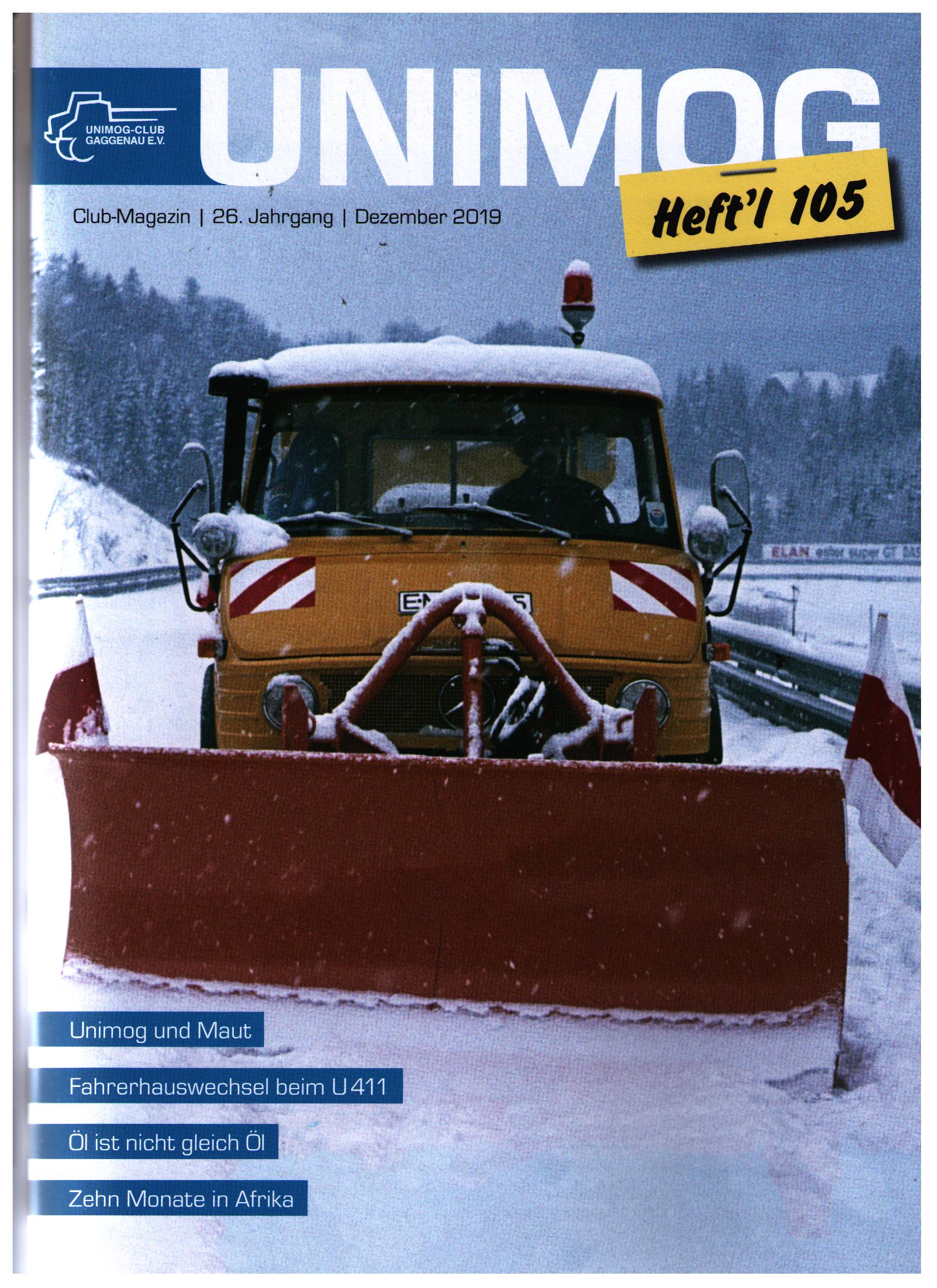 Unimog Heft´l Nr. 105