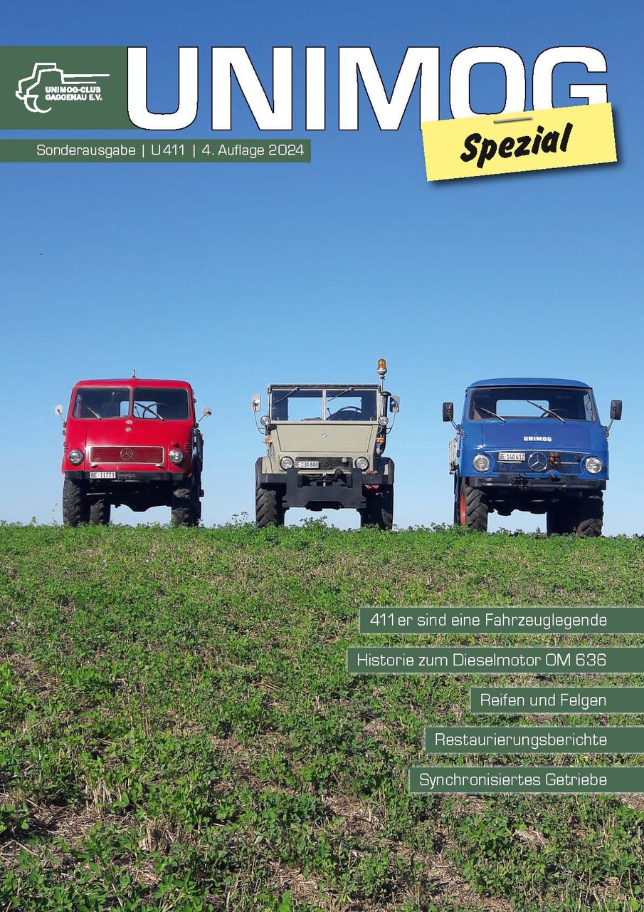 Unimog Spezial Sonderausgabe U 411 (4. Auflage, 2024) – Bild 2