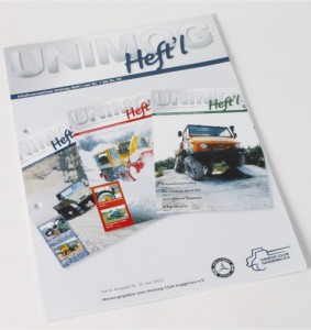 Themen der Unimog-Heft'l Nr. 1 bis 55